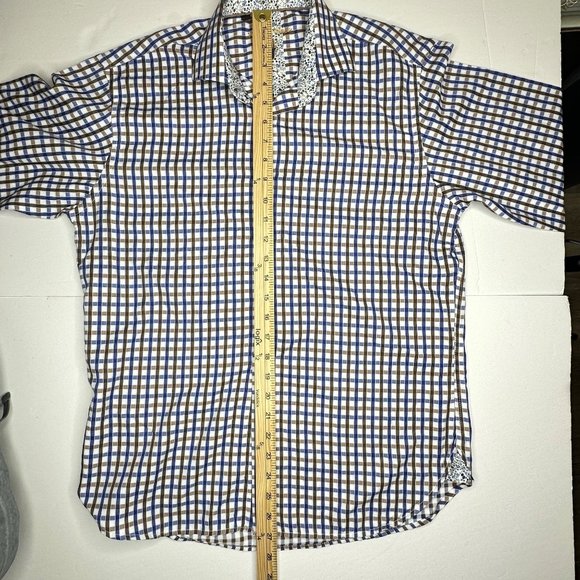 VISCONTE BLACK - Men's long sleeve shirt.‎ Size Small. - Picture 3 of 6